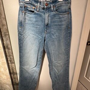 AYR Denim Straight Jeans in Light Blue